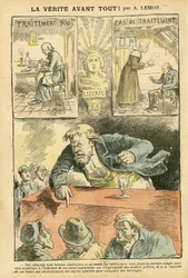 Illustration von Achille Lemot (1846-1909) in Le Pelerin