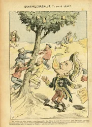 Illustration von Achille Lemot (1846-1909) in Le Pèlerin