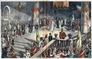Die Krönung von Zar Nikolaus II.