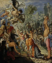 Die Steinigung des heiligen Stephanus