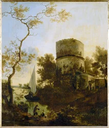 Landschaft bei Tivoli, Italien