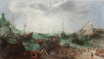 Hafenszene, ca. 1615