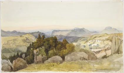 Blick von Zacualtipan in Richtung Golf von Mexiko