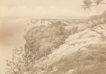 Matavai Bay und Point Venus, Tahiti, 24. August 1849 [Gesellschaftsinseln]