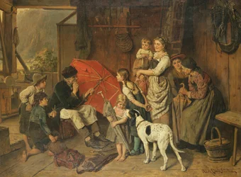 Der Regenschirmmann