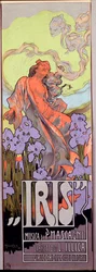 Iris Oper komponiert von Pietro Mascagni und italienisches Libretto von Luigi Illica (1898). Plakat illustriert von Adolfo Hohenstein (1854-1928) 1910