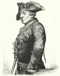 Friedrich der Große, König von Preußen (Stich)