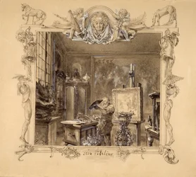 Sein Studio, 1890