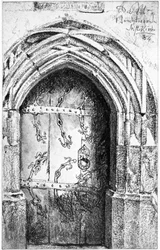 Portal in der Stiftskirche zu Berchtesgaden