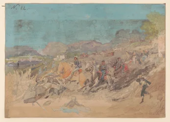 Schlacht von Peach Tree Creek, Georgia, 20. Juli 1864
