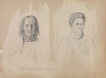 Pål Knutsen Enderud, Uvdal und eine Frau