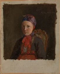 Porträt von Ingeborg Anderdatter Gulsvig