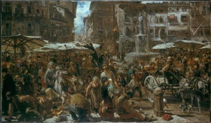 Piazza d’Erbe zu Verona