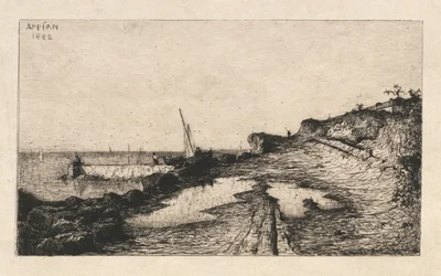 Umgebung von Carqueronne Environs de Carqueronne, 1882