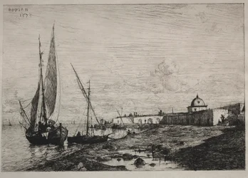 Der Hafen von San Remo, 1878