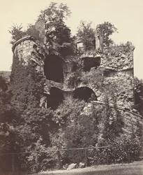 Der gesprengte Turm, Heidelberger Schloss, ca. 1865