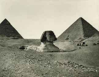 Die Sphinx und die Pyramiden
