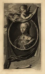 Lady Jane Grey (1537-1554) (Kupferstich)