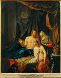 Sarah stellt Hagar Abraham vor