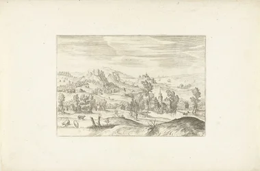 Landschaft mit einem Bächlein