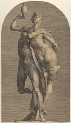 Merkur entführt Psyche, ca. 1622