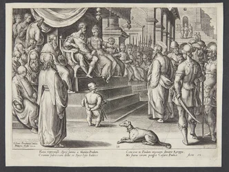 St. Paulus vor Festus und Agrippa