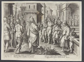 St. Paulus predigt in Rom