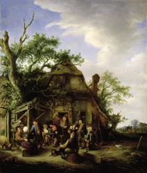 Fröhliche Bauern, 1648