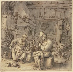 Der schimpfende Bauer