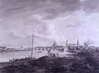 Ansicht von Dresden, ca. 1788