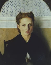 Porträt der Frau des Künstlers