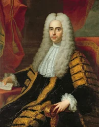 Porträt des Rt Hon John Methuen als Lordkanzler von Irland