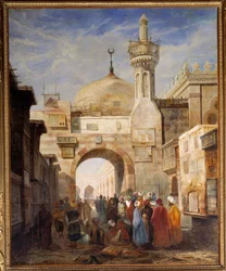 Ansicht einer Moschee in Kairo