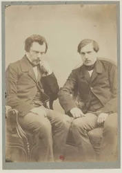 Die Brüder Goncourt, ca. 1855
