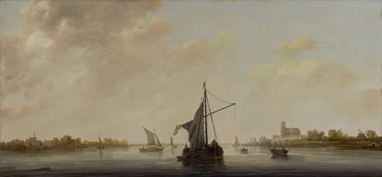 Ein Blick auf die Maas bei Dordrecht, ca. 1645-46
