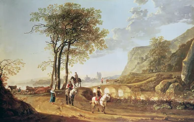 Weitläufige Flusslandschaft