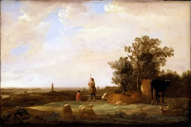 Blick auf eine Ebene