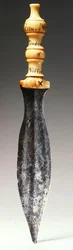 Messer, beschriftet 