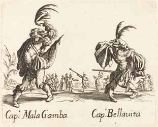 Cap. Mala Gamba und Cap. Bellavita