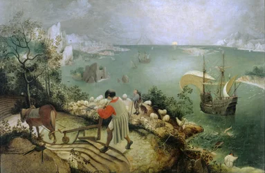 Landschaft mit dem Sturz des Ikarus