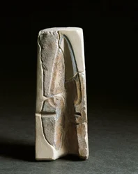 Form für das Gießen von Speerspitzen