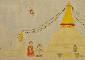 Die Reise, Kathmandu, 2015
