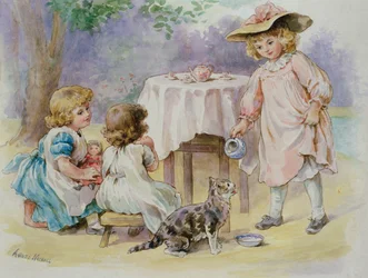 Die Teegesellschaft, 1876