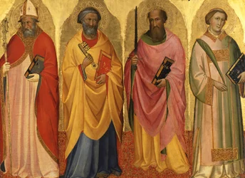 Ein Heiliger Bischof / Heiliger Petrus / Heiliger Paulus / Ein Heiliger Diakon