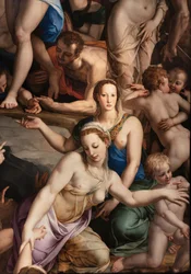 Medici-Kapelle: Abstieg Christi in den Limbus (Detail)