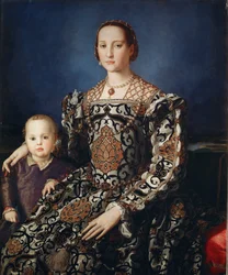 Porträt der Eleonora da Toledo mit ihrem Sohn Giovanni