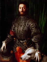 Porträt von Guidobaldo II della Rovere (Urbino, Pesaro-1514)