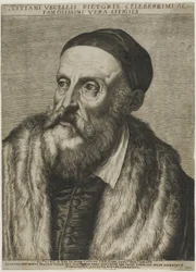 Porträt von Tizian