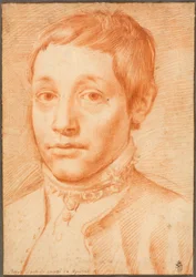 Porträt des Sohnes des Künstlers, Antonio Carracci