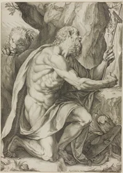 Heiliger Hieronymus in Buße